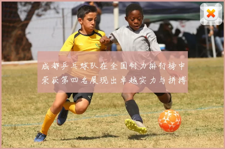 成都乒乓球队在全国耐力排行榜中荣获第四名展现出卓越实力与拼搏精神