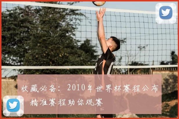 收藏必备：2010年世界杯赛程公布，精准赛程助你观赛